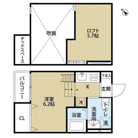 湊駅 徒歩9分 1階の物件間取画像